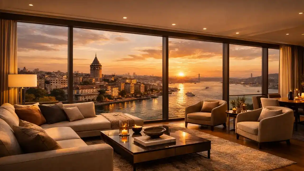 Apartments and Villas for Sale in Beyoğlu with Scenic Views and Investment Opportunities
