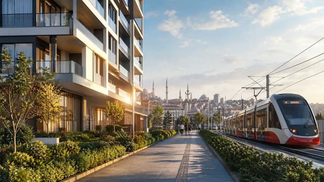 Apartments for Sale in Turkey Near Transportation for Foreigners