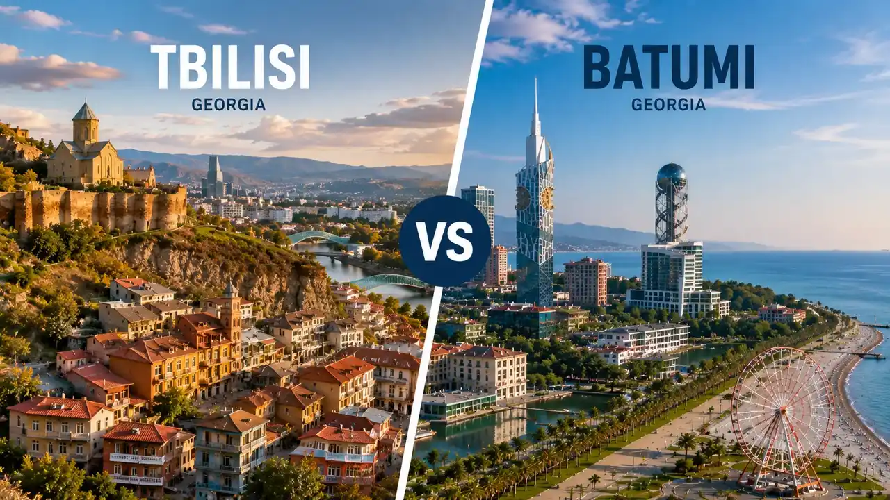 Comparison Between Tbilisi and Batumi: Where to Invest in Georgia
