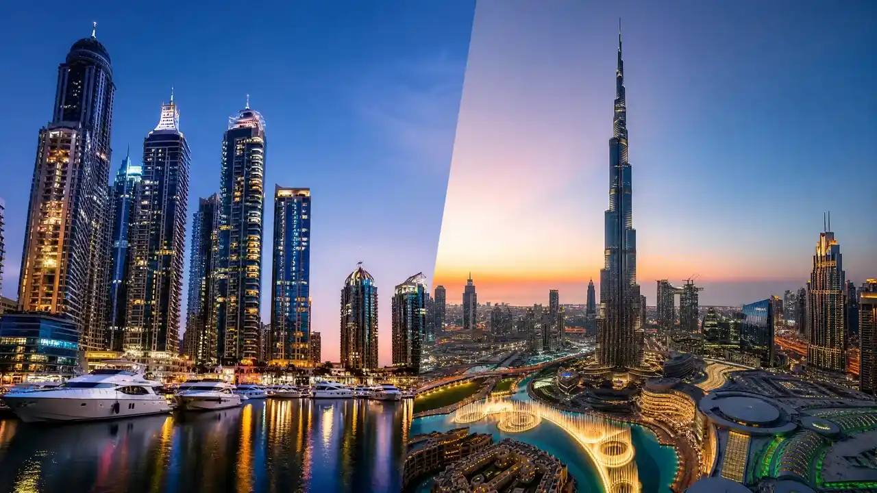 Comparison Between Dubai Marina and Downtown Dubai: Where Should You Buy?