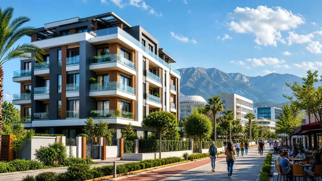 Apartments for Sale in Antalya Near Universities and Daily Services
