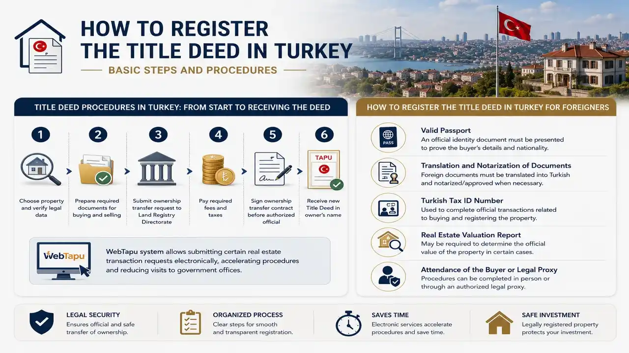Turkey Title Deed Registration and Transfer Guide