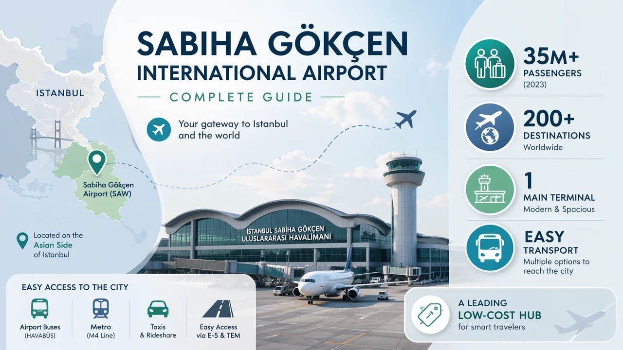 Sabiha Gokcen Airport 2026 Transport & Full Guide
