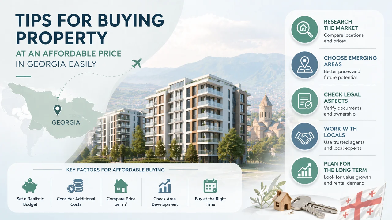 Tips for Buying Property at an Affordable Price in Georgia Easily