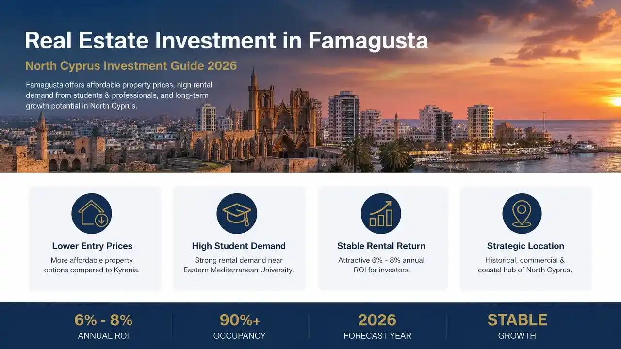 Kyrenia vs Famagusta for Property Investment