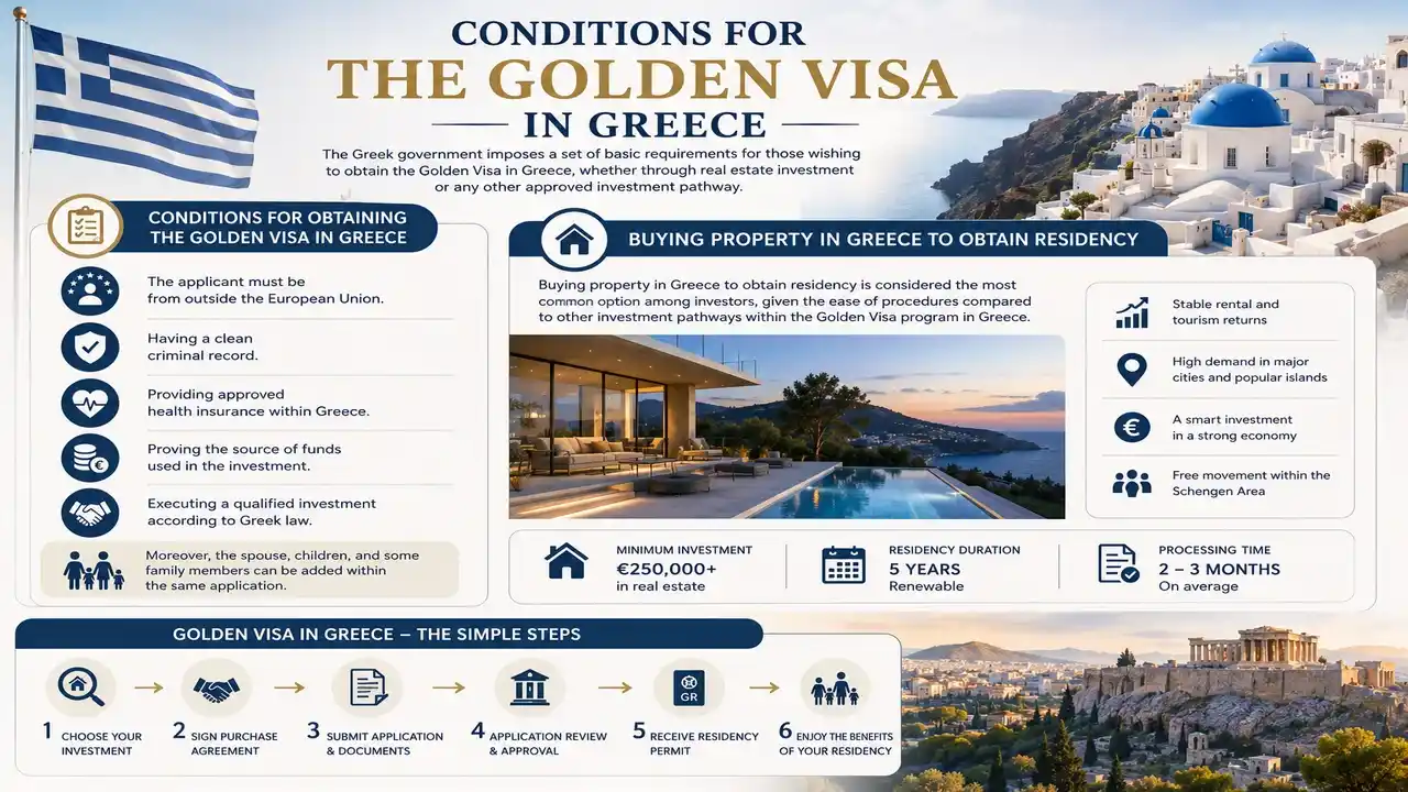 Yunanistan Golden Visa: Şartlar ve Yatırım Rehberi