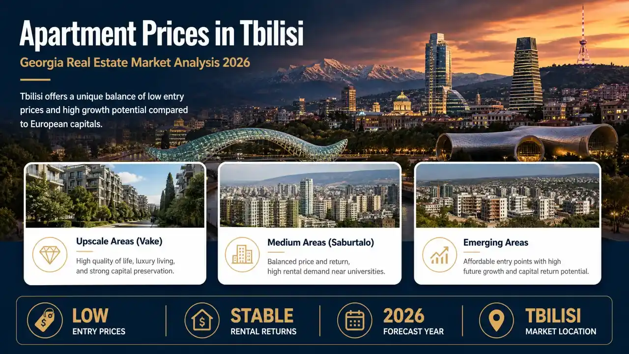 Tiflis’te Satılık Daireler ve Yatırım Fırsatları