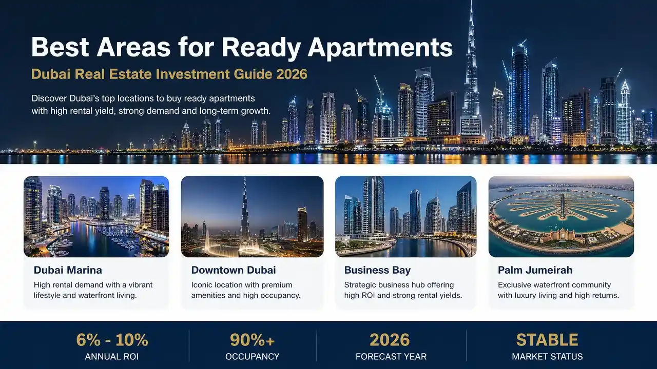 Ready Apartments in Dubai for Foreign Investors